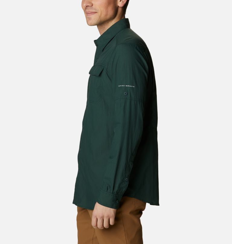 Thumbnail: Men’s Silver Ridge 2.0 Long Sleeve Shirt, Color: Spruce, image 3