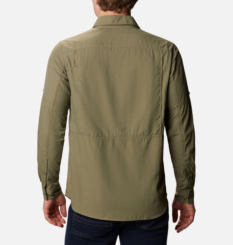 Thumbnail: Men’s Silver Ridge 2.0 Long Sleeve Shirt, Color: Stone Green, image 2