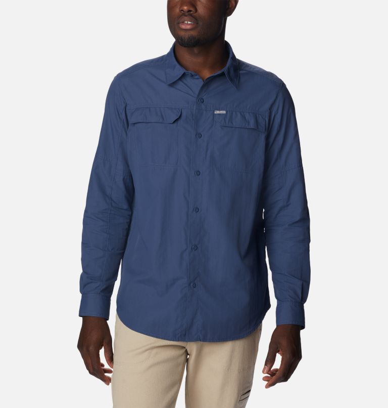 Men’s Silver Ridge 2.0 Long Sleeve Shirt, Color: Dark Mountain, image 1