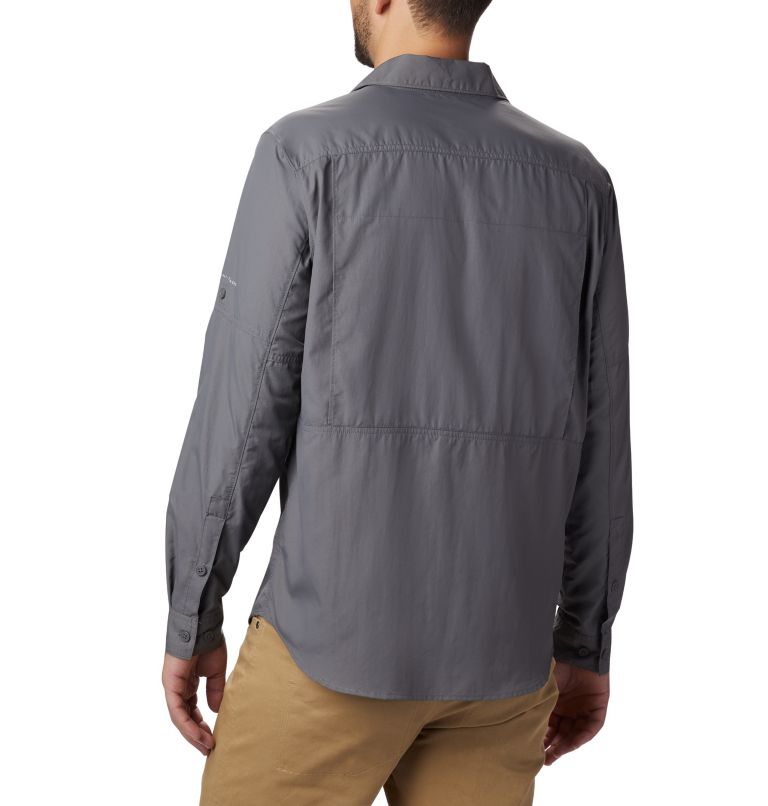 Silver Ridge2.0 Long Sleeve Shirt | 023 | 5X, Color: City Grey, image 2
