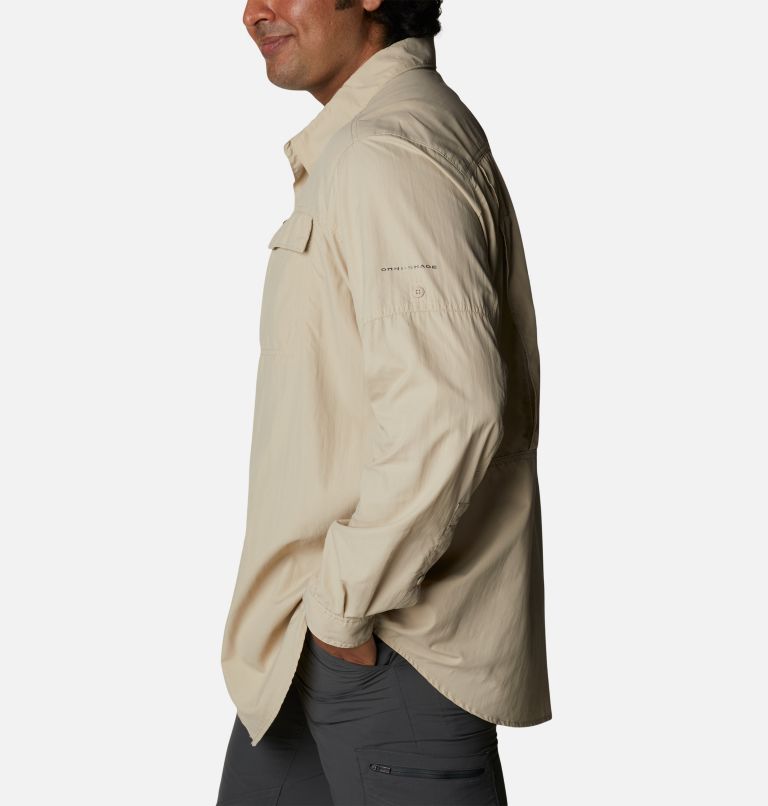 Thumbnail: Chemise à manches longues Silver Ridge 2.0 pour homme—Grandes tailles, Color: Fossil, image 3