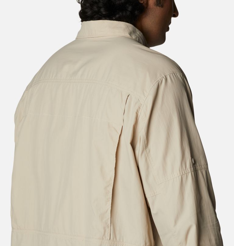 Thumbnail: Chemise à manches longues Silver Ridge 2.0 pour homme—Grandes tailles, Color: Fossil, image 5