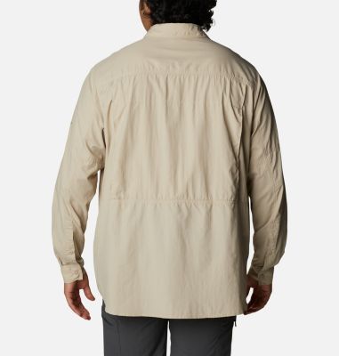 Camisa de manga larga Silver Ridge&trade; 2.0 para hombre &ndash;&thinsp;Talla Grande Silver Ridge&trade;2.0 Long Sleeve Shirt | 160 | 1X, Fossil, back