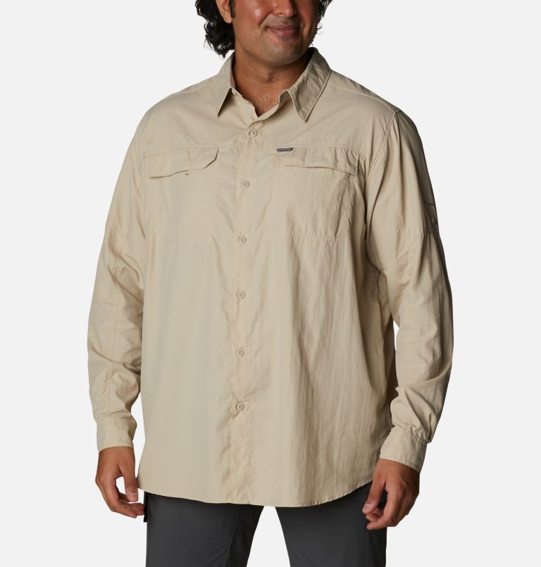 Thumbnail: Men’s Silver Ridge 2.0 Long Sleeve Shirt - Big, Color: Fossil, image 1