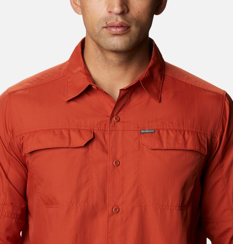 Silver Ridge2.0 Long Sleeve Shirt | 248 | 4X, Color: Dark Sienna, image 4