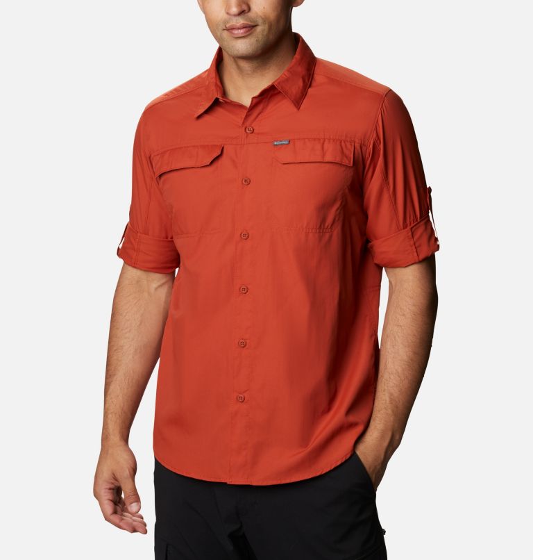 Silver Ridge2.0 Long Sleeve Shirt | 248 | 4X, Color: Dark Sienna, image 6