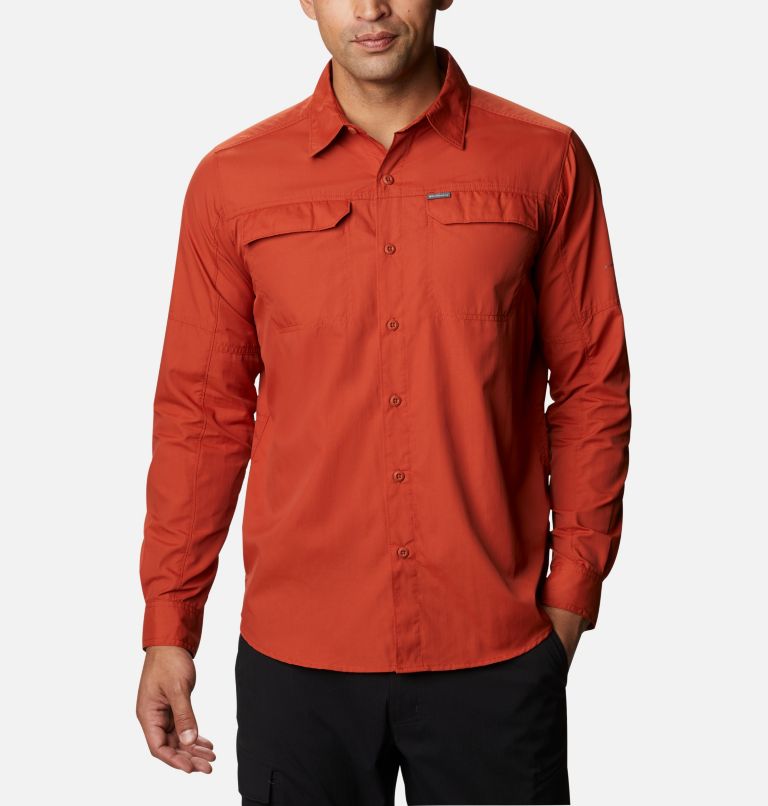 Silver Ridge2.0 Long Sleeve Shirt | 248 | 4X, Color: Dark Sienna, image 1