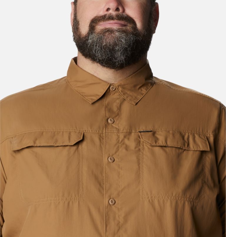 Men’s Silver Ridge 2.0 Long Sleeve Shirt - Big, Color: Delta, image 4