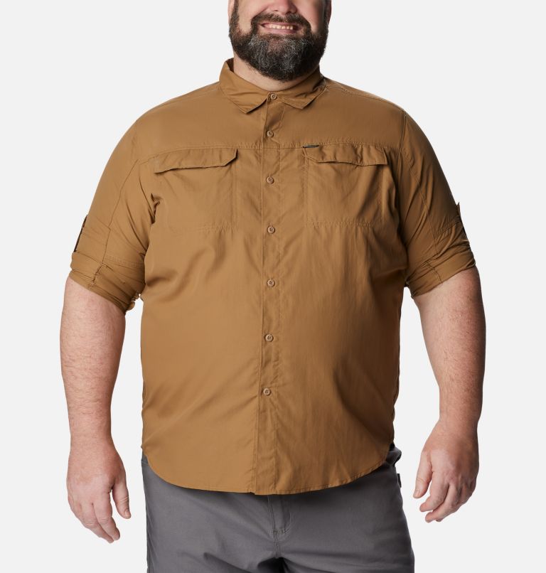 Thumbnail: Men’s Silver Ridge 2.0 Long Sleeve Shirt - Big, Color: Delta, image 6