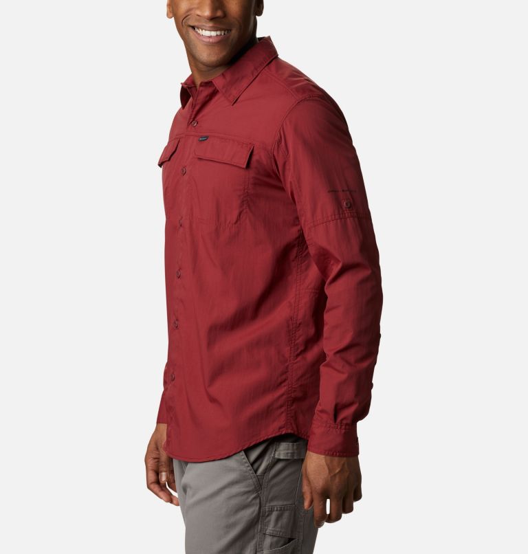 Silver Ridge2.0 Long Sleeve Shirt | 664 | 2X, Color: Red Jasper, image 3