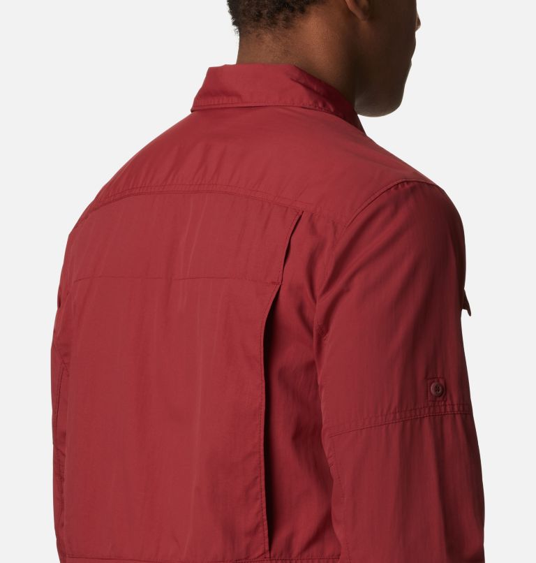 Silver Ridge2.0 Long Sleeve Shirt | 664 | 2X, Color: Red Jasper, image 5