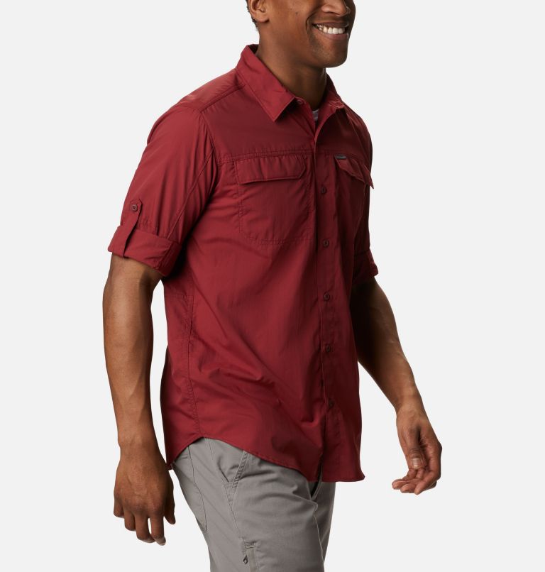 Silver Ridge2.0 Long Sleeve Shirt | 664 | 2X, Color: Red Jasper, image 6