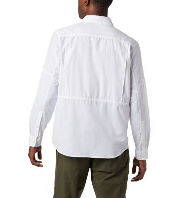 Camiseta de manga larga Silver Ridge&trade; 2.0 para hombre Silver Ridge&trade;2.0 Long Sleeve Shirt | 028 | L, White, back