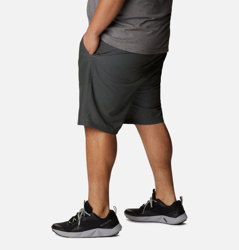 Thumbnail: Men's Twisted Creek Shorts - Big, Color: City Grey Heather, image 3