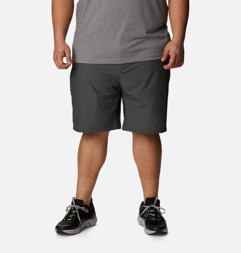 Thumbnail: Men's Twisted Creek Shorts - Big, Color: City Grey Heather, image 1