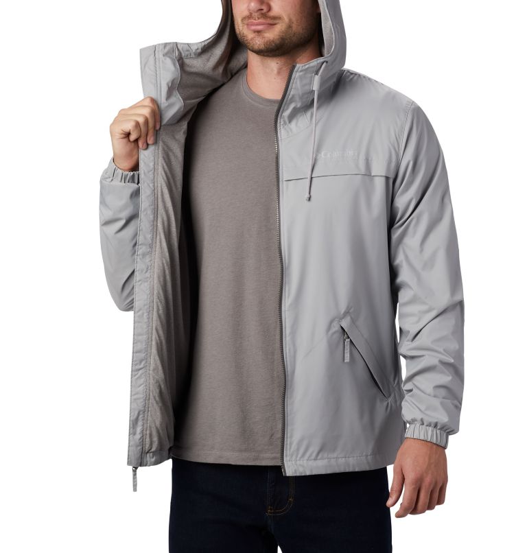 Men's Oroville Creek Lined Jacket, Color: Columbia Grey