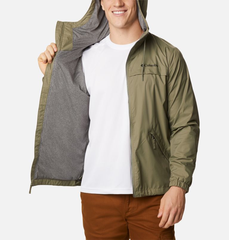 Men's Oroville Creek Lined Jacket, Color: Stone Green