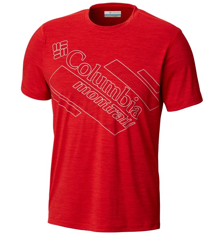 Trinity Trail&trade; 2.0 Graphic Sho | 691 | XL T-shirt Manches Courtes Trinity Trail&trade; 2.0 Graphic Homme, Bright Red, front