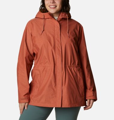 columbia women's plus size rain jackets
