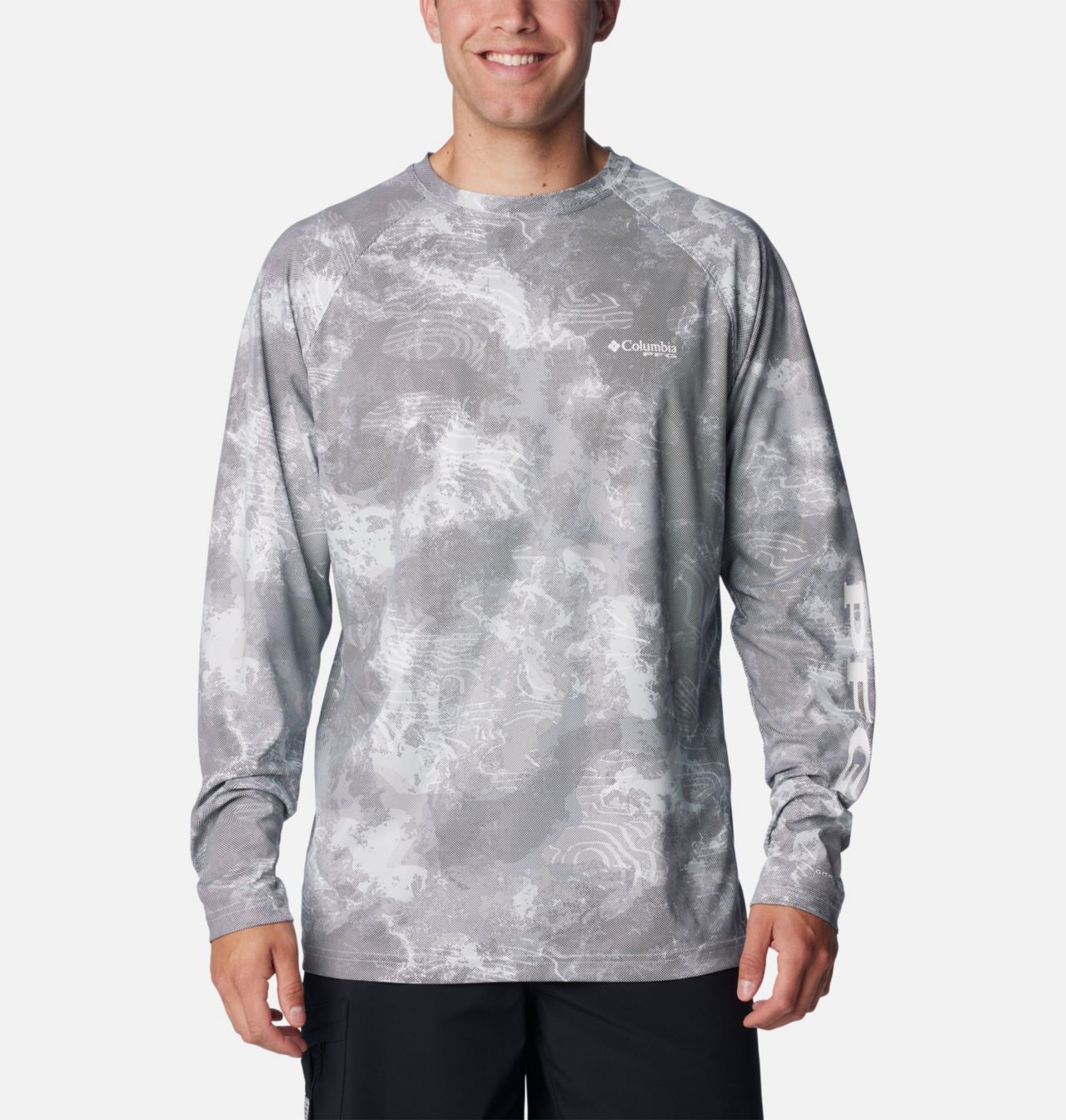 Men's PFG Terminal Deflector™ Printed Long Sleeve Shirt 1