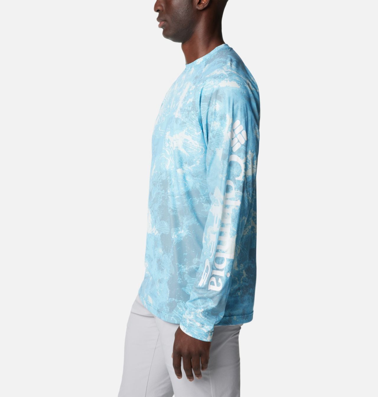 Men's PFG Terminal Deflector™ Printed Long Sleeve Shirt 3