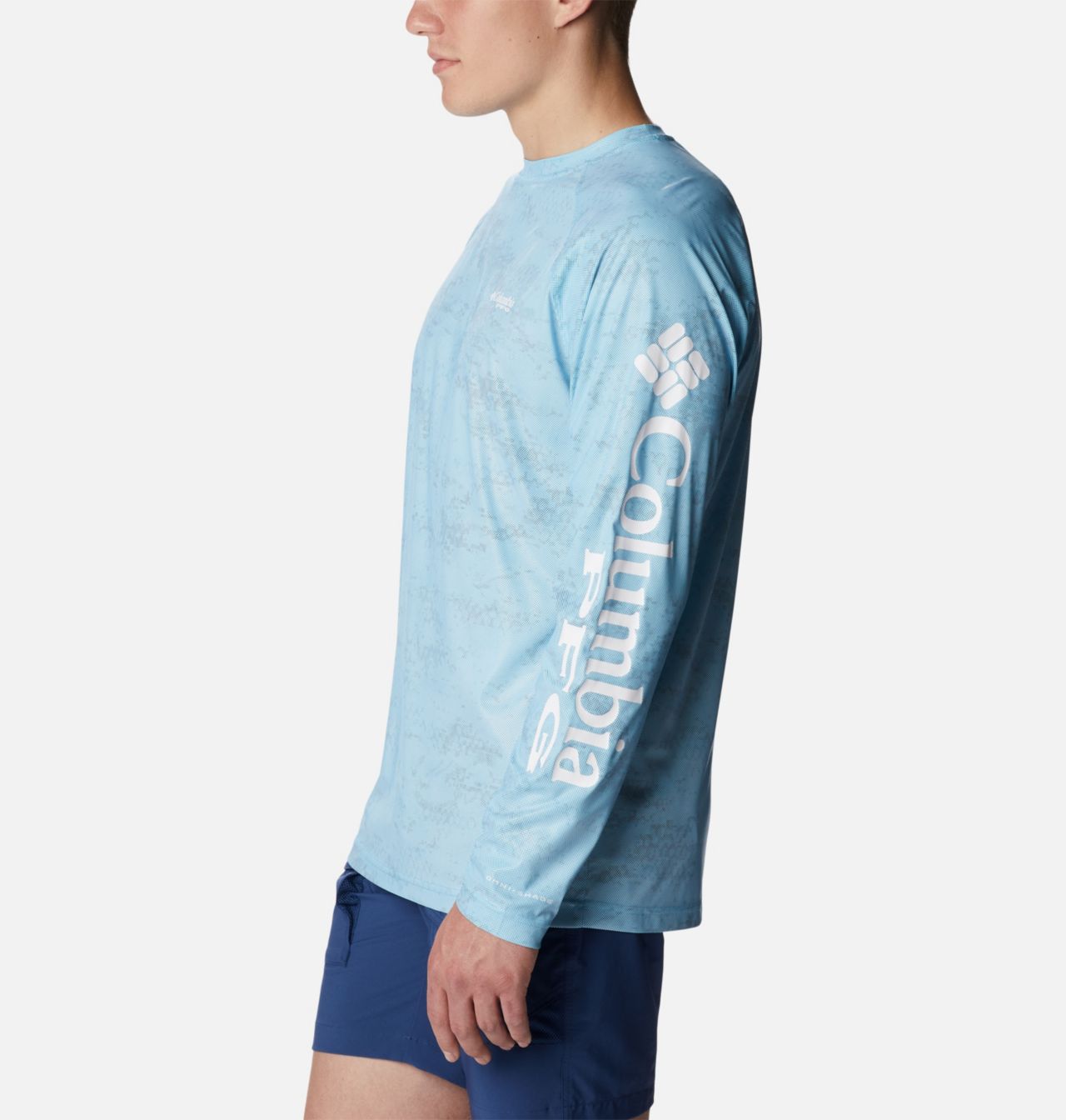 Men's PFG Terminal Deflector™ Printed Long Sleeve Shirt 3