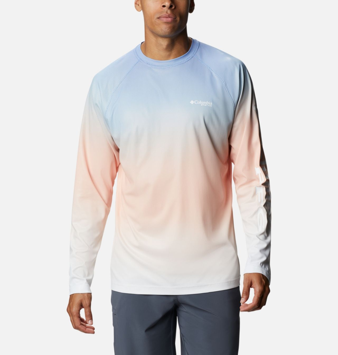 Men's PFG Terminal Deflector™ Printed Long Sleeve Shirt 1
