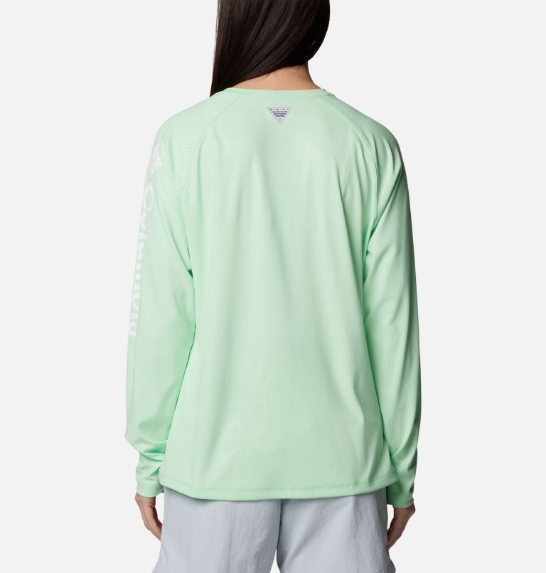Under Armour Shirt Womens Extra Small Loose Long Sleeve Mint Green