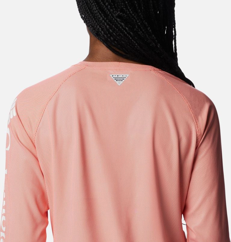 Thumbnail: Women’s PFG Tidal Deflector Long Sleeve Shirt, Color: Corange, image 5