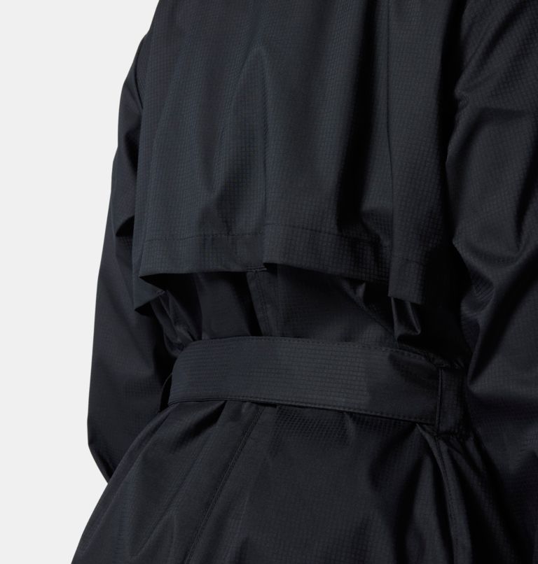 Thumbnail: Women's Pardon My Trench Jacket, Color: Black, image 7