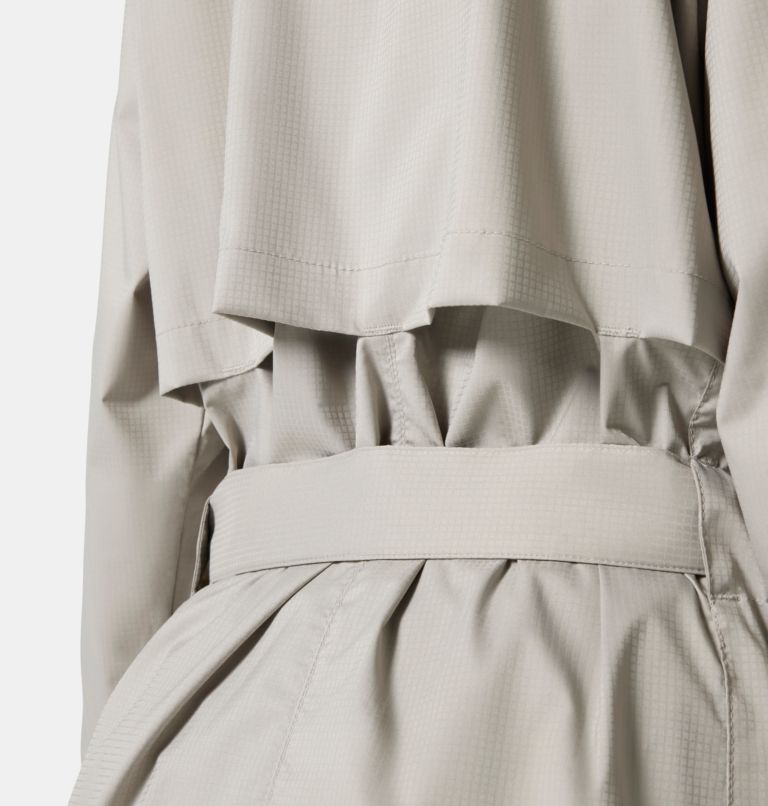 Women's Pardon My Trench Jacket, Color: Flint Grey, image 7