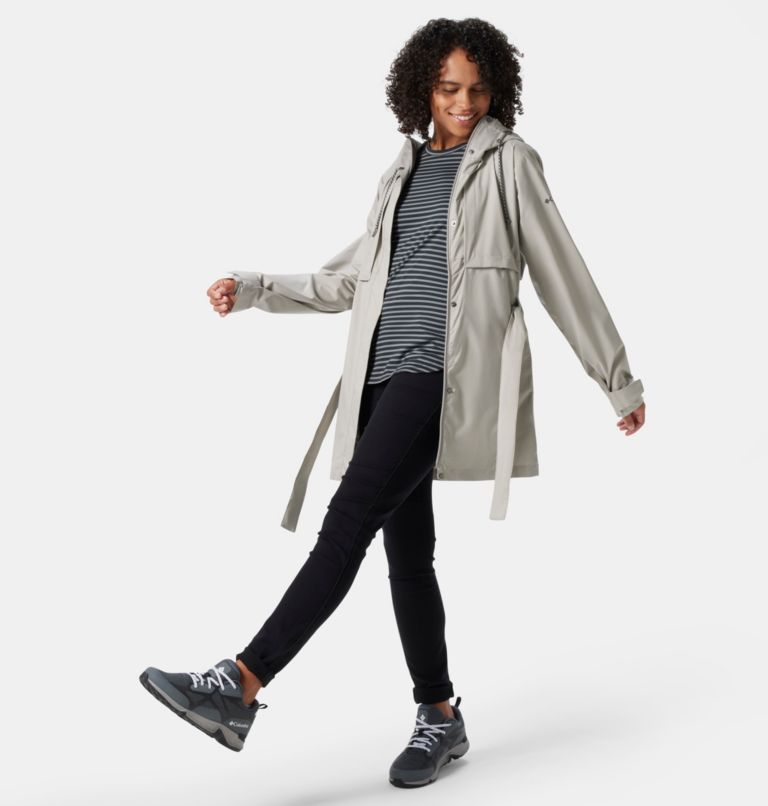 Pardon My Trench Rain Jacket | 027 | M, Color: Flint Grey, image 9