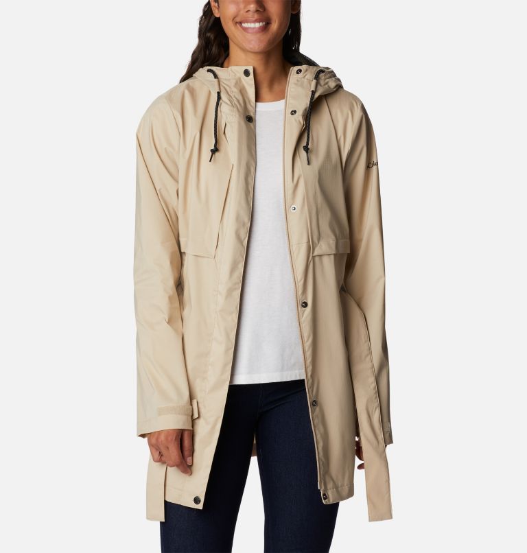 Thumbnail: Women's Pardon My Trench Jacket, Color: Ancient Fossil, image 6