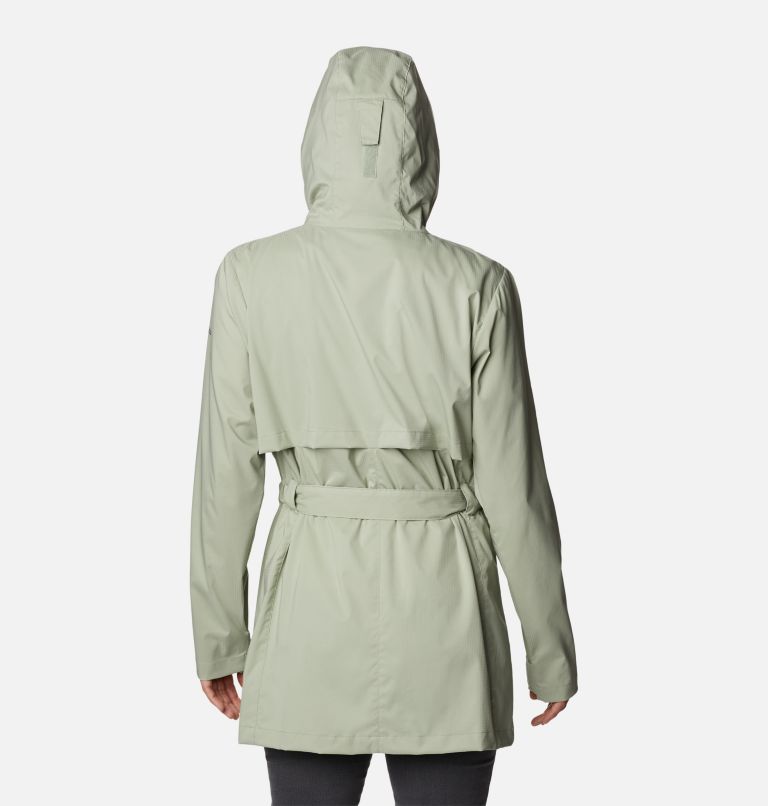 Thumbnail: Women's Pardon My Trench Rain Jacket, Color: Safari, image 2