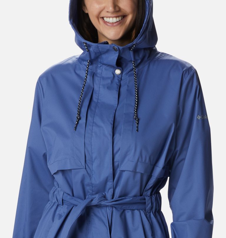 Pardon My Trench Rain Jacket | 458 | XL, Color: Velvet Cove, image 4