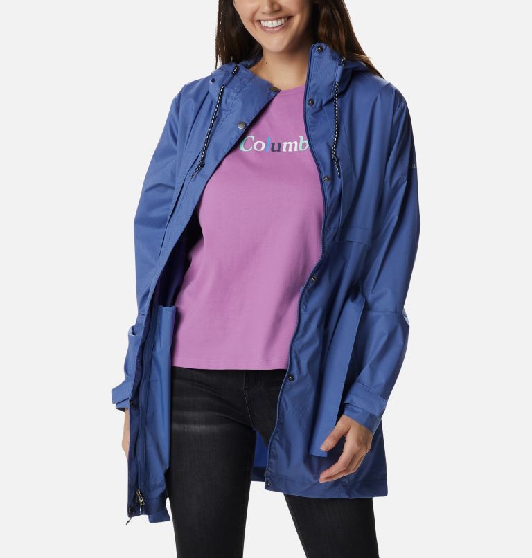 Pardon My Trench Rain Jacket | 458 | XL, Color: Velvet Cove, image 7