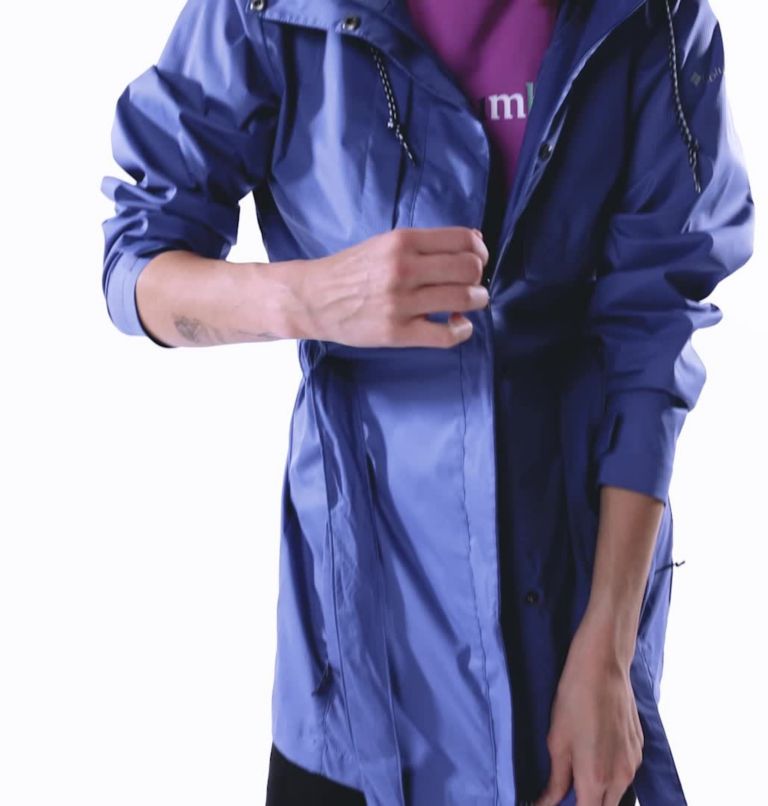 Pardon My Trench Rain Jacket | 458 | XL, Color: Velvet Cove