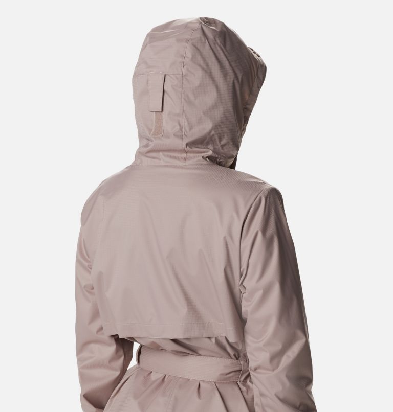 Women's Pardon My Trench Jacket, Color: Mauve Vapor, image 6