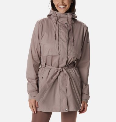 warm rain coat women