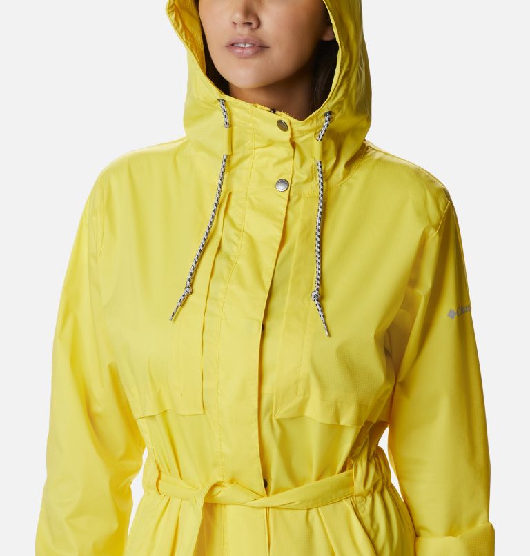 Women's Pardon My Trench Jacket, Color: Buttercup, image 4