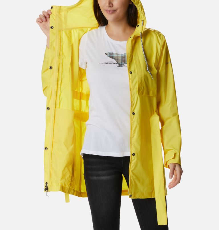Women's Pardon My Trench Jacket, Color: Buttercup, image 5