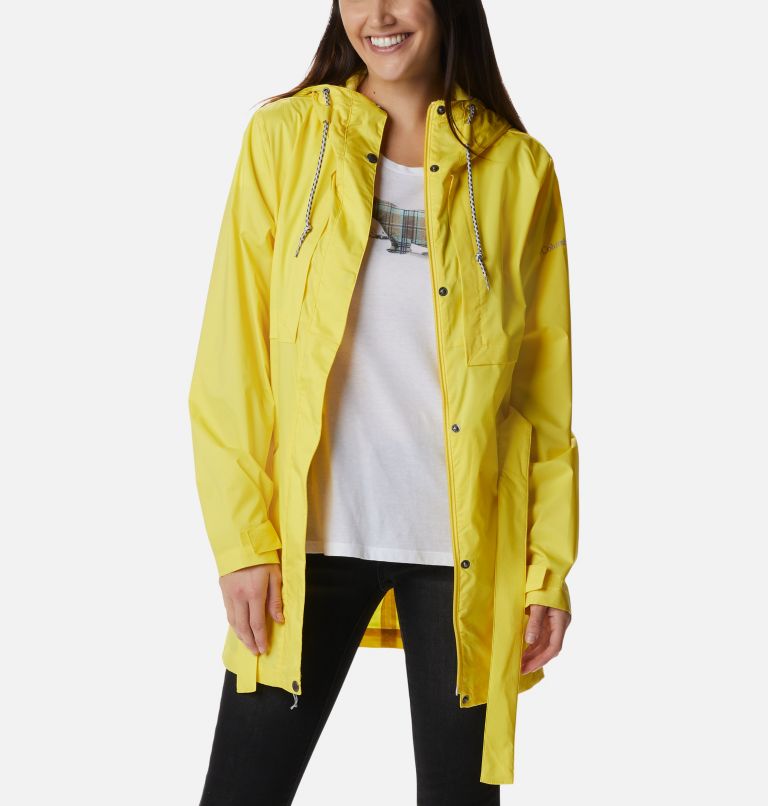 Women's Pardon My Trench Jacket, Color: Buttercup, image 7