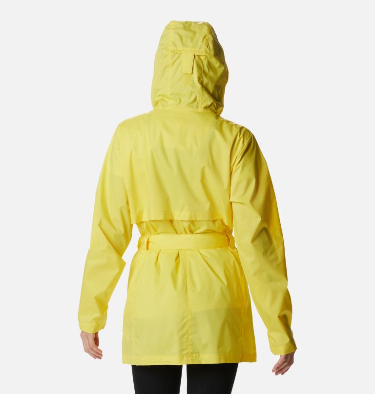 Women's Pardon My Trench Jacket, Color: Buttercup, image 2