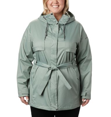 women's columbia rain to fame hooded rain jacket