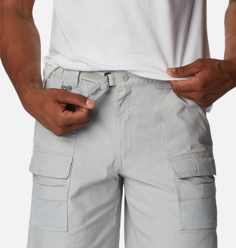 Men's PFG Half Moon III Shorts, Color: Cool Grey, image 4