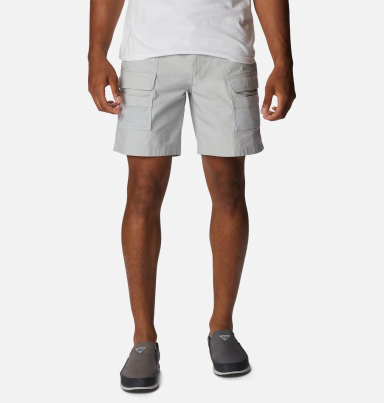 Men's PFG Half Moon III Shorts, Color: Cool Grey, image 1