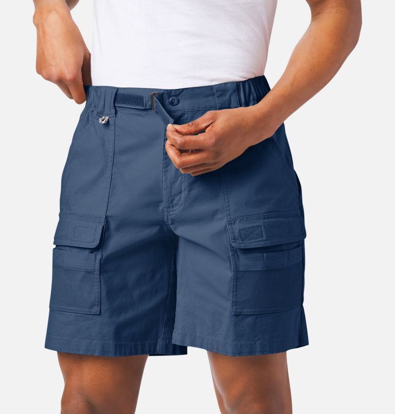 Thumbnail: Men's PFG Half Moon III Shorts, Color: Carbon, image 4
