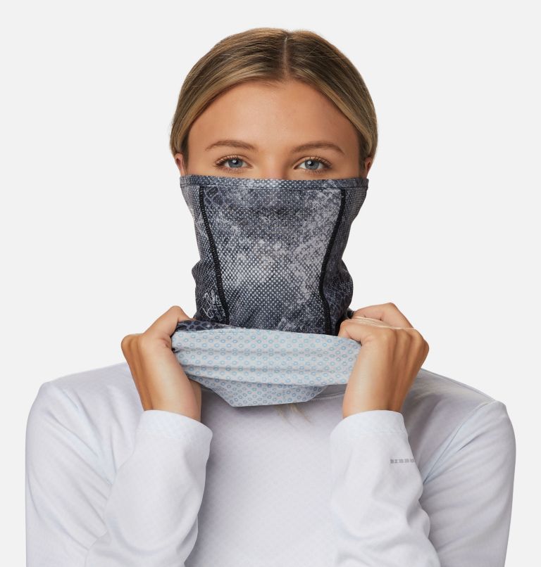 Freezer Zero II Neck Gaiter, Color: Black Mako, image 4