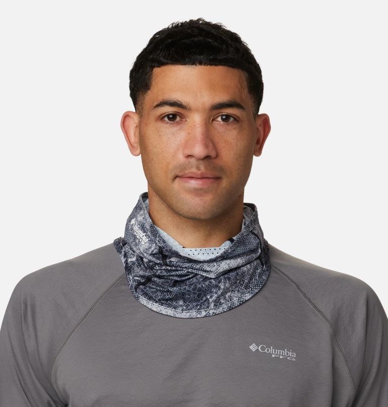 Freezer Zero II Neck Gaiter, Color: Black Mako, image 2