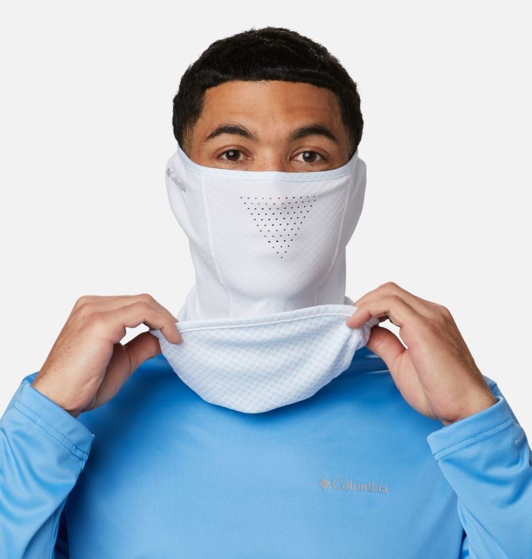 Freezer Zero II Neck Gaiter, Color: White Solid, image 4